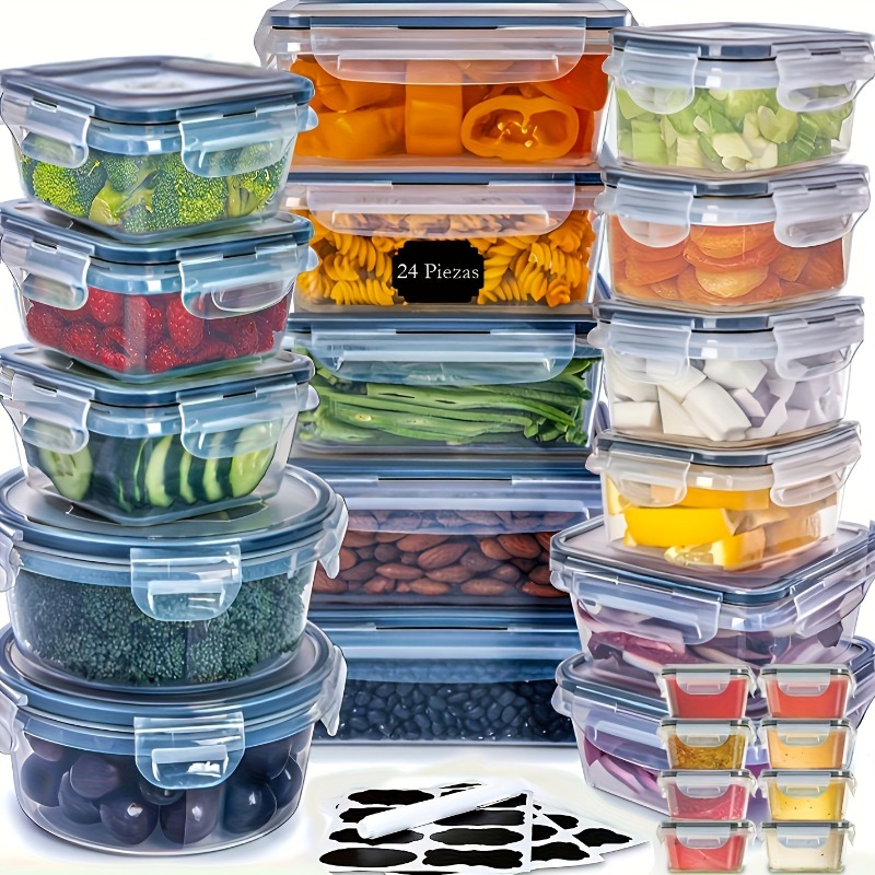 48PCS BPA-Free Food Storage Se - Food Storage Meal Prep recension och pris