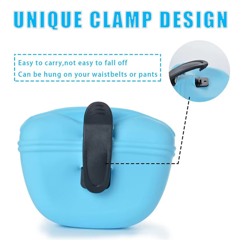 Silicone Dog Treat Pouch Magne - Food Storage Zip Bags recension och pris