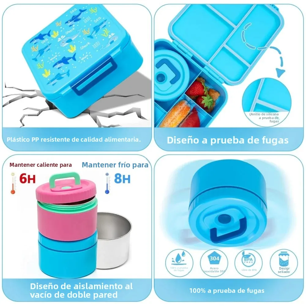 Kids 1700ml Bento Lunch Box Se - Food Storage Tupperware recension och pris