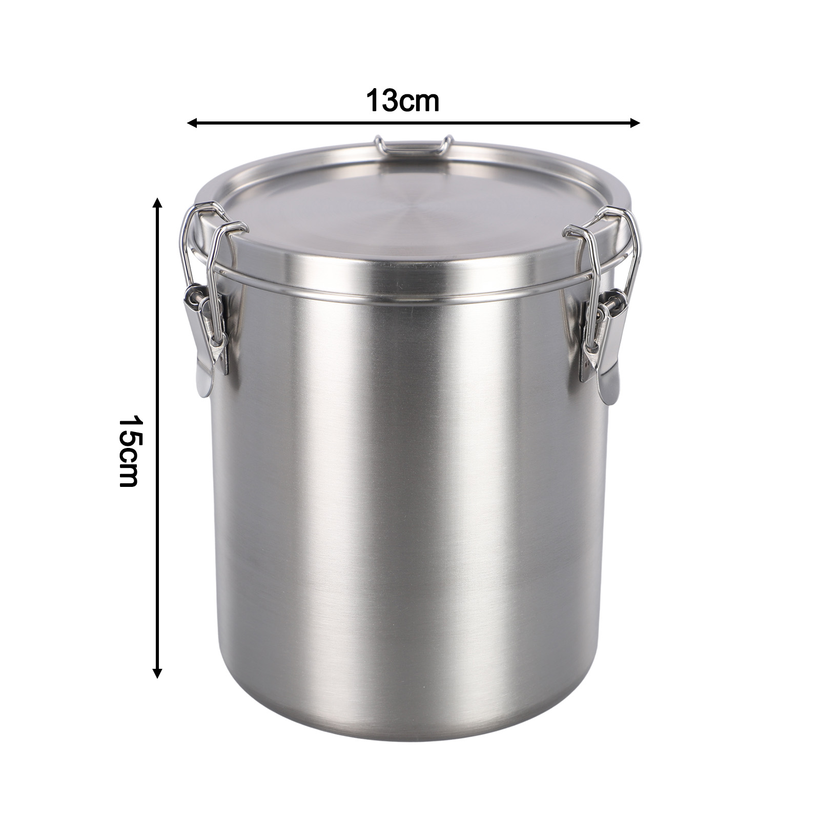 Stainless Steel Coffee Caniste - Herb Keeper Container recension och pris