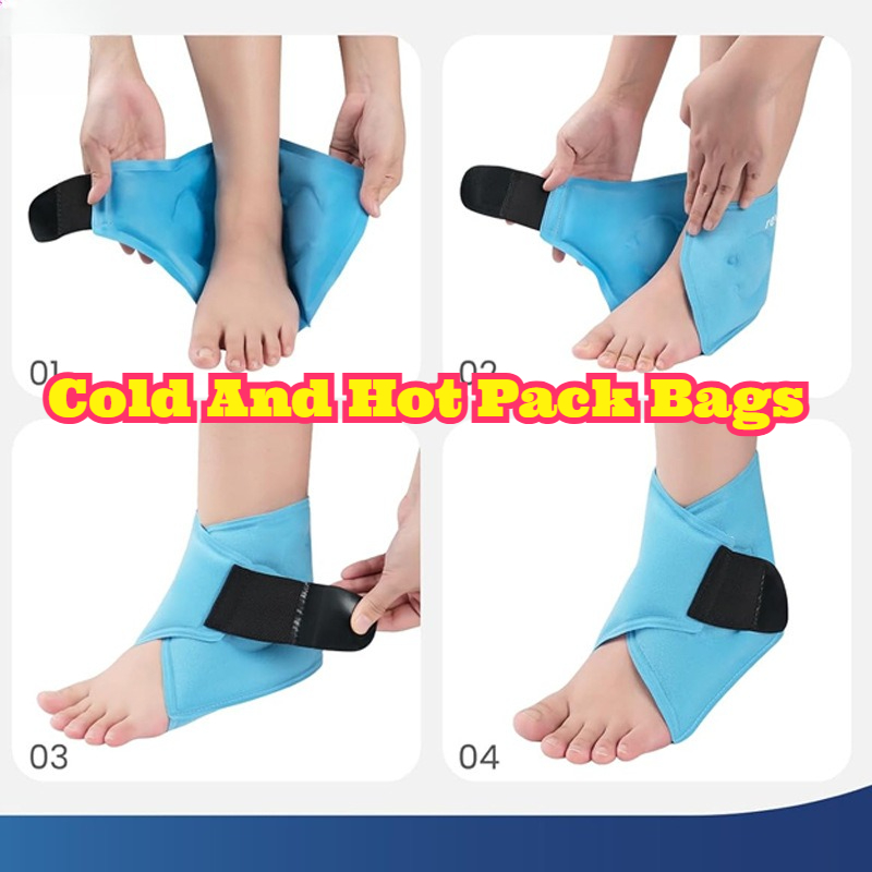 Soft Gel Ankle Ice Pack Hot Co - Cold Pack Ice Gel recension och pris