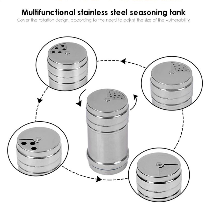 Stainless Steel Seasoning Jar  - Herb Keeper Container recension och pris
