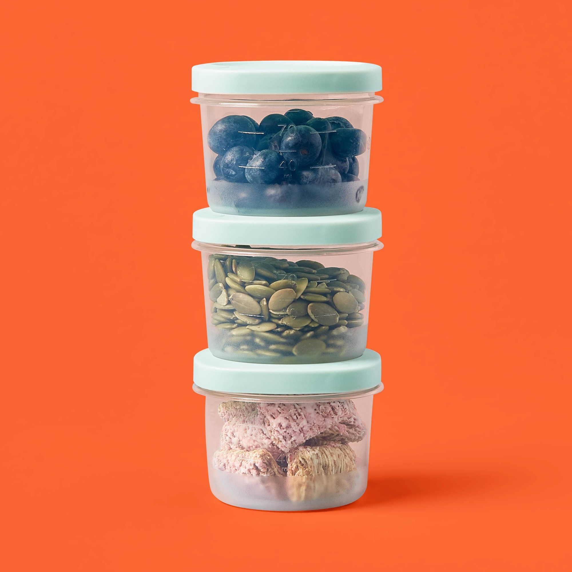 6ct Round Twist-Lock Food Stor - Food Storage Meal Prep recension och pris