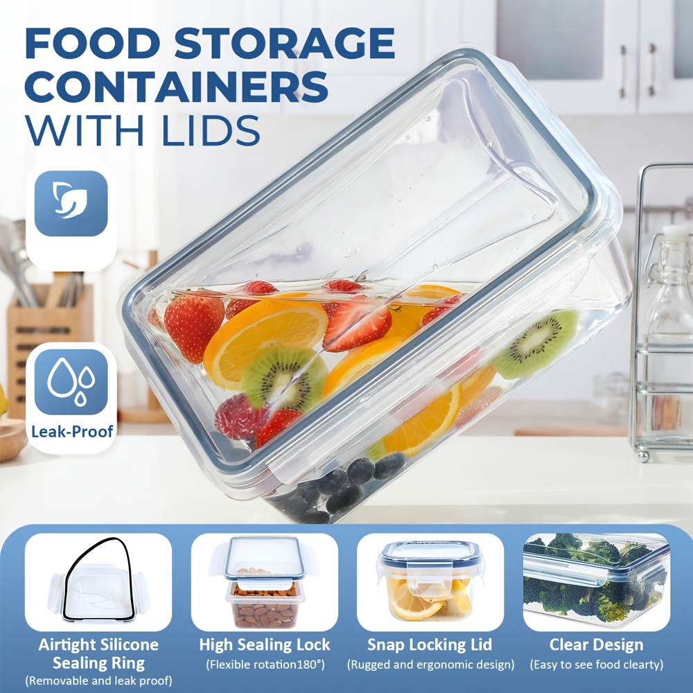 1PC Airtight Food Storage Cont - Food Storage Meal Prep recension och pris