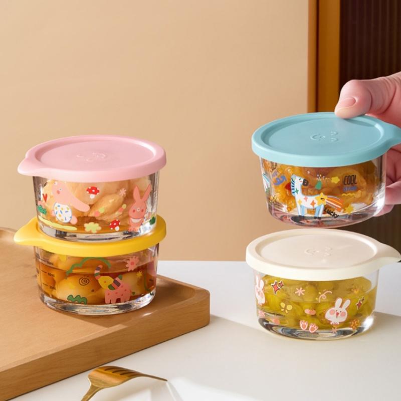 [MOA]Round Food Storage Contai - Food Storage Glass Round recension och pris