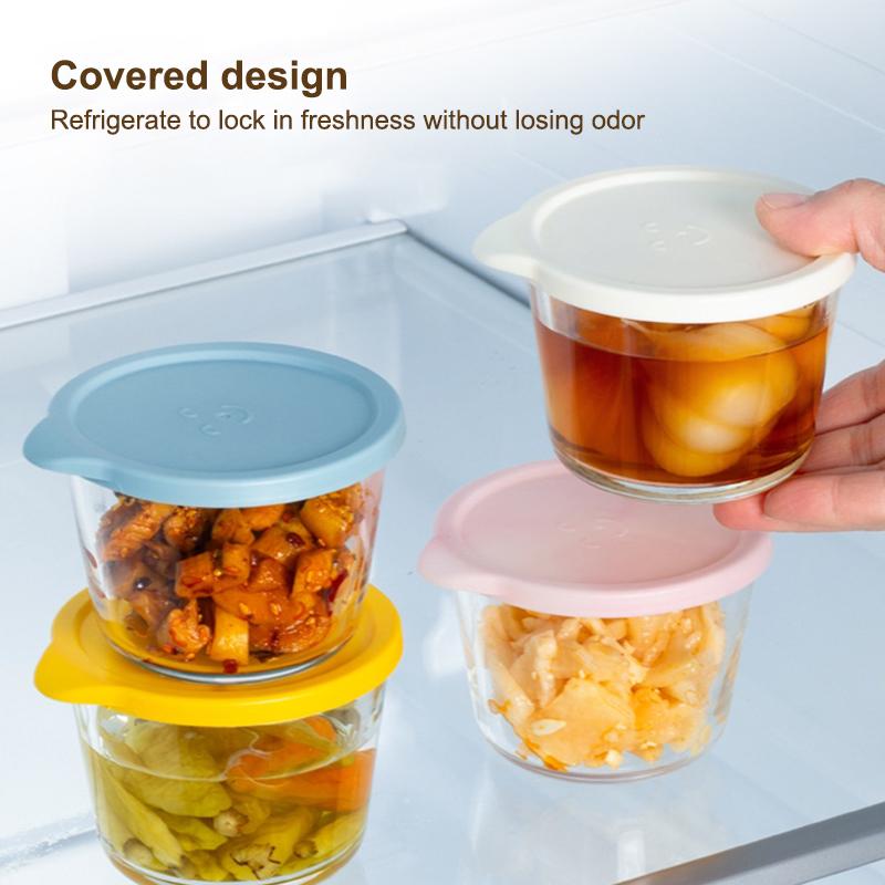 [MOA]Round Food Storage Contai - Food Storage Glass Round recension och pris
