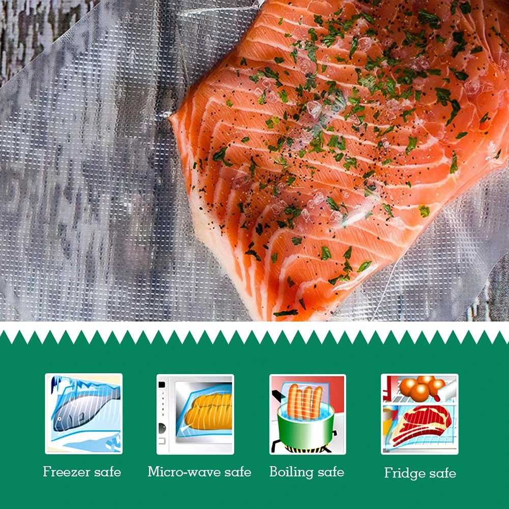 Sous Vide Roll Bags for Vacuum - Food Storage Vacuum Seal Bags recension och pris