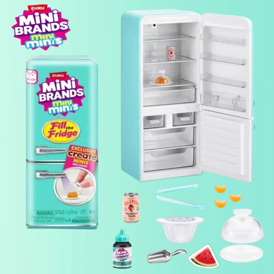 ZURU 5 Surprise Mini Fridge Ba - Food Storage Kits recension och pris