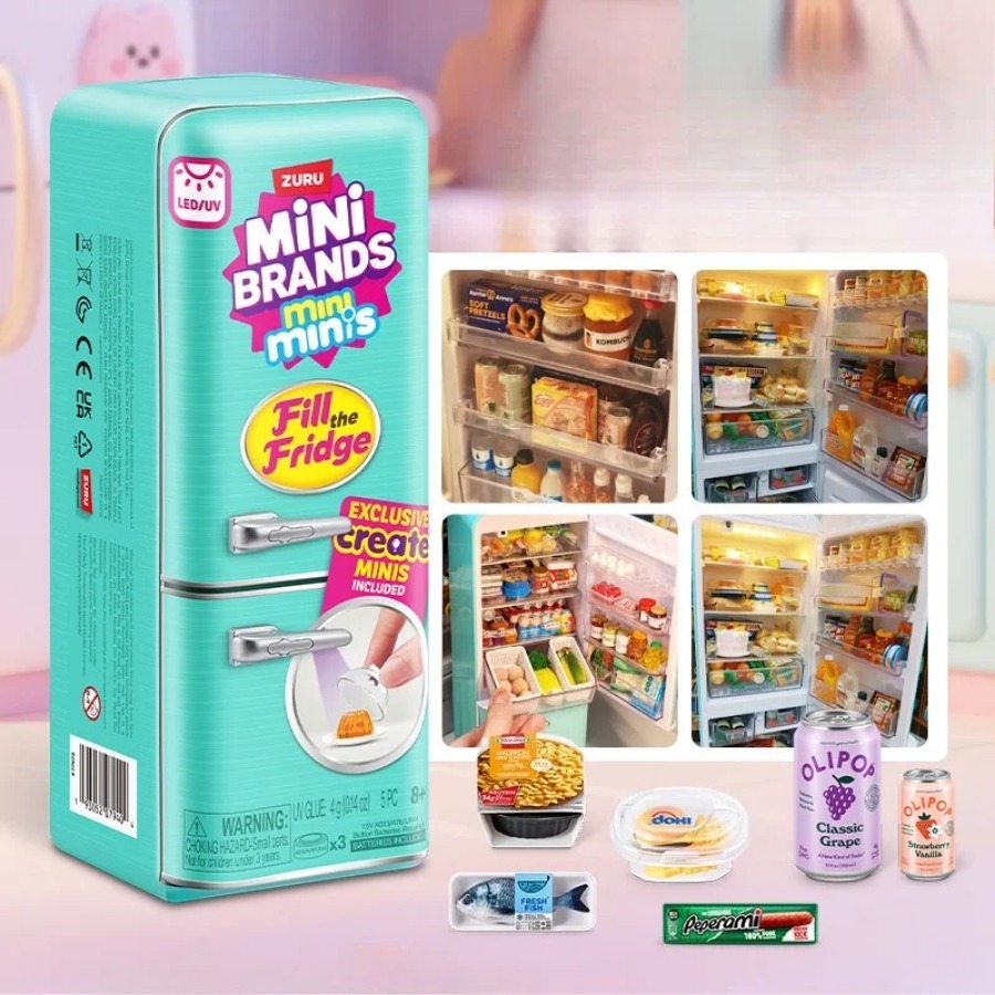 ZURU 5 Surprise Mini Fridge Ba - Food Storage Kits recension och pris